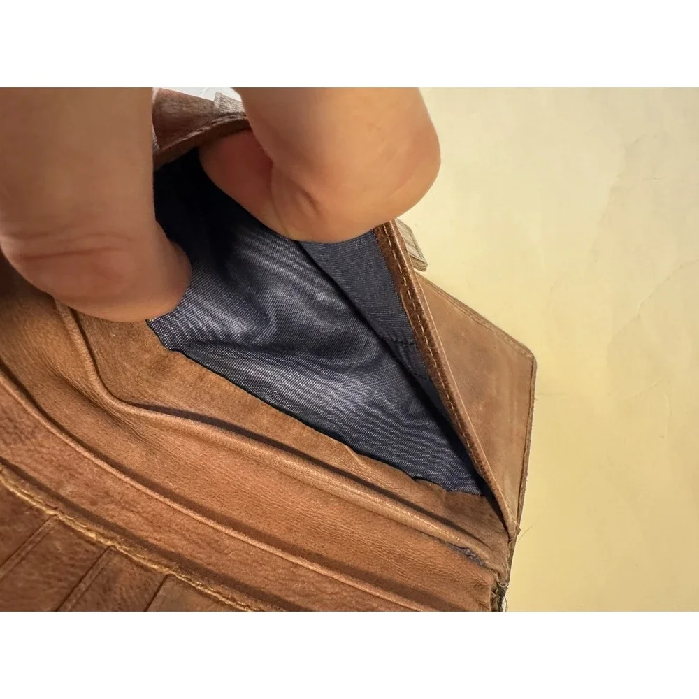 Dior Trotter Monogram Wallet Leather Canvas